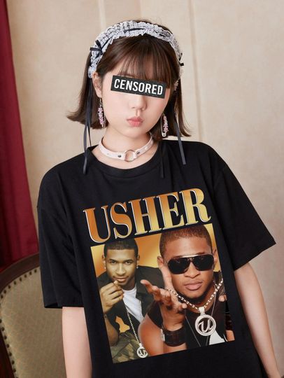 Usher  Shirt, Music Tour Shirt, Tour 2023 Shirt, Tour 2023 T-Shirt, 2023 Music Tour