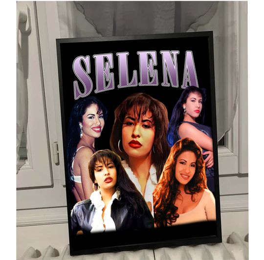 Selena Quintanilla Vintage Poster