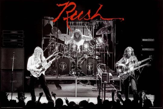 Rush Classic Rock Live Poster