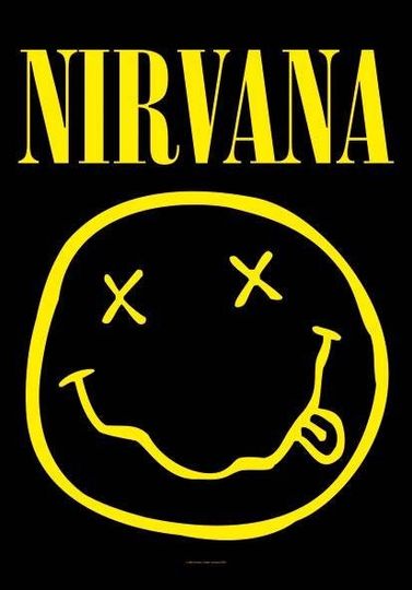 Nirvana Logo Smile Poster