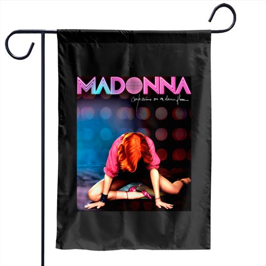 Hot!!! Confessions On The Dance Floor Madonna Garden Flags, Vintage Madonna Garden Flags