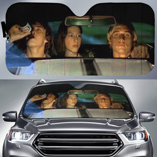 Dazed and Confused Car Sun Shade Dazed and Confused Car Sun Shade