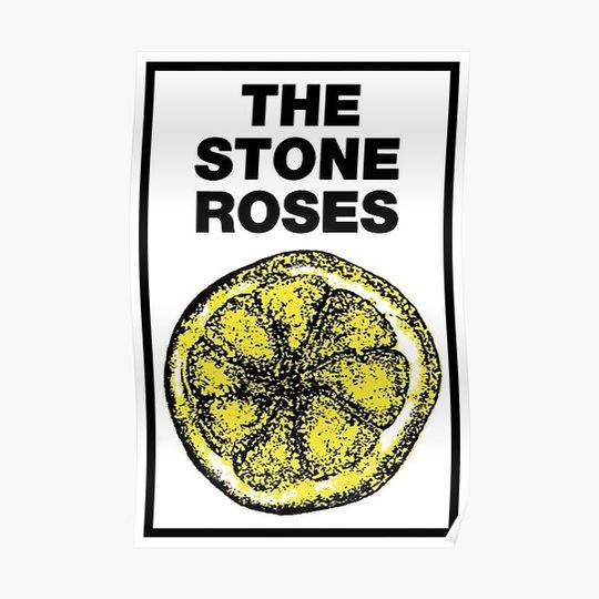 The Stone Roses Lemon Premium Matte Vertical Poster