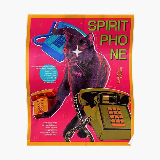 spirit phone - lemon demon Premium Matte Vertical Poster