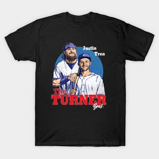 Justin Turner  Trea Turner The Turner Bros - Justin Turner - T-Shirt