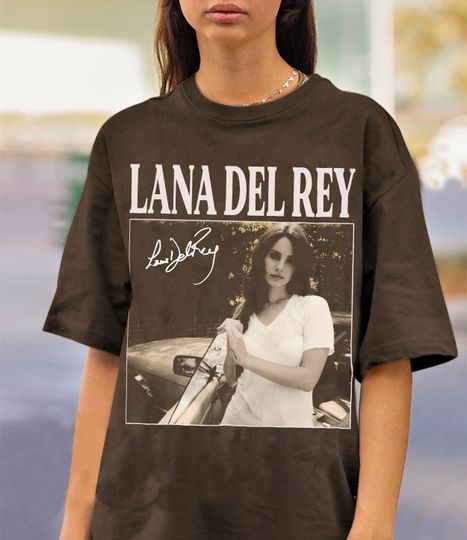 Lana Del Rey vintage T-shirt, Lana Del Rey signature T Shirt
