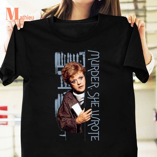 Angela Lansbury Murder She Wrote Jessica Fletcher Vintage T-Shirt