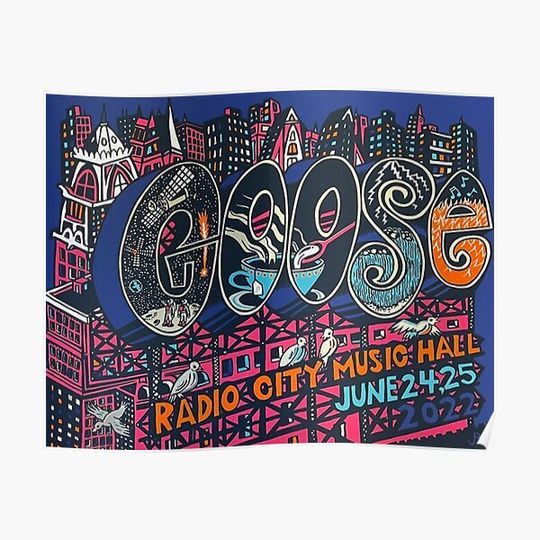 Radio City Music Hall Premium Matte Vertical Poster