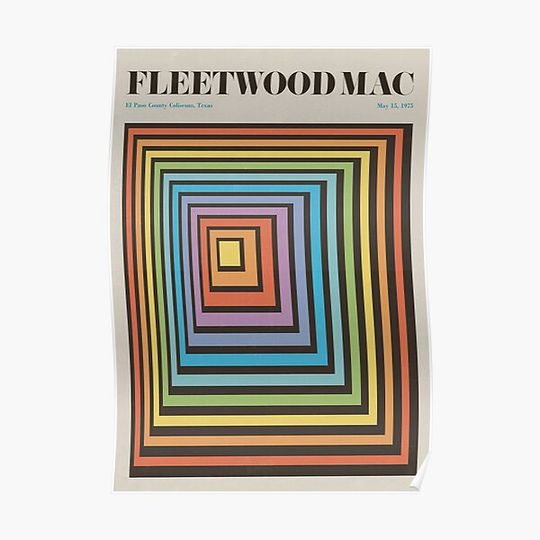 Fleetwood Band Legend poster Premium Matte Vertical Poster