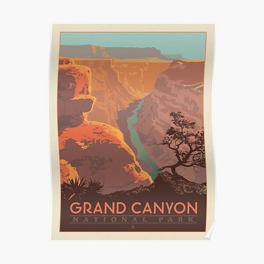 Grand Canyon National Park Premium Matte Vertical Poster