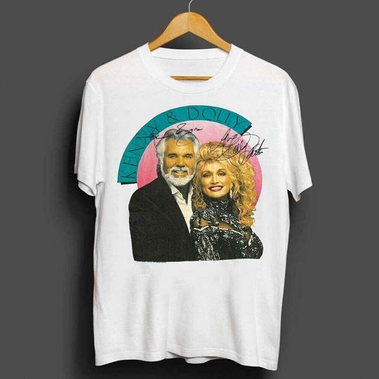 Dolly Parton & Kenny Rogers signature Shirt, Dolly Parton Shirt, Kenny Rogers Shirt
