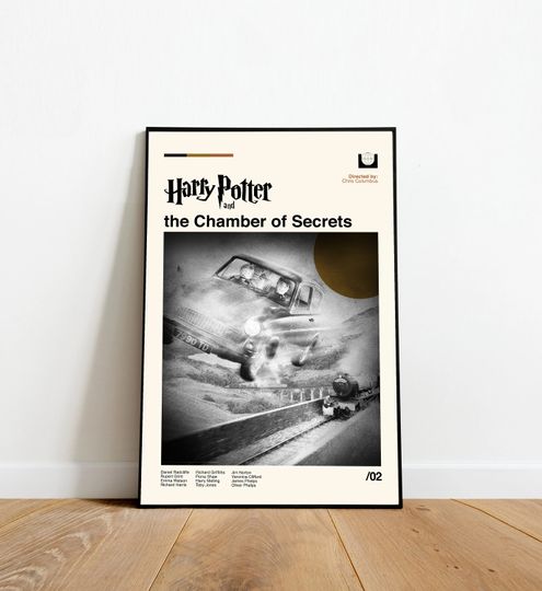 Harry Potter Movie Vintage Poster