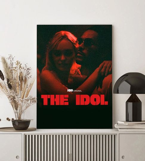 Poster The Idol HBO Weeknds Lily-Rose Depp  Wall Decoration Poster