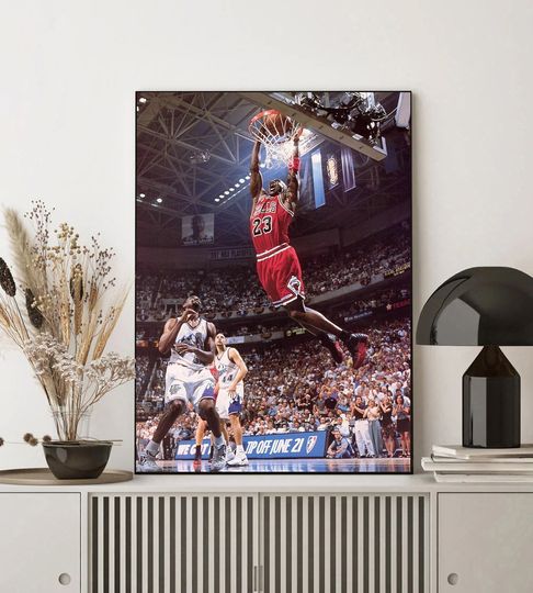Basketball Poster Michael Jordan Poster