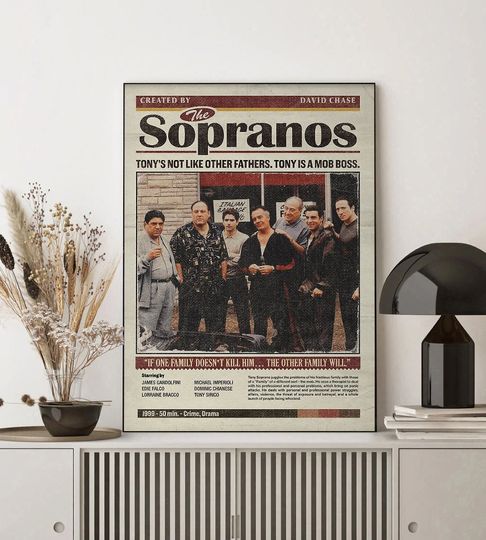 Sopranos Family Poster Wall Decoration Poster