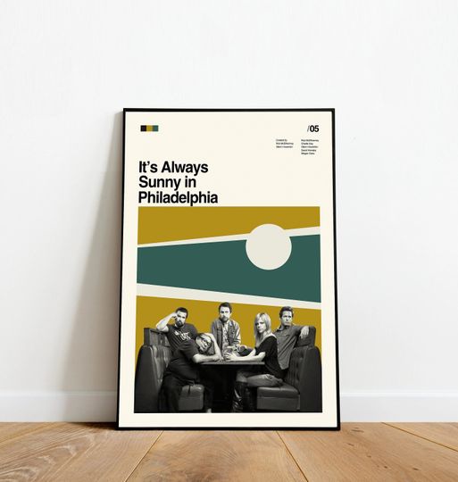 It's Always Sunny in Philadelphia - Minimalist Art Poster