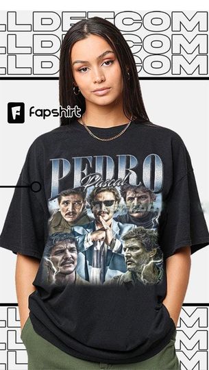 Limited Pedro Pascal Vintage T-Shirt