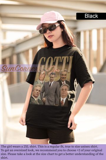 JOHN GOTTI Shirt | John Gotti Vintage T-Shirt