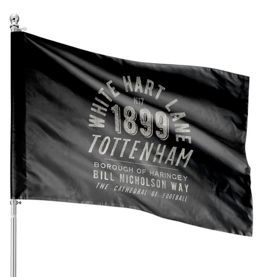 Football America Tottenham White Hart Lane 1899 Tottenham House Flags