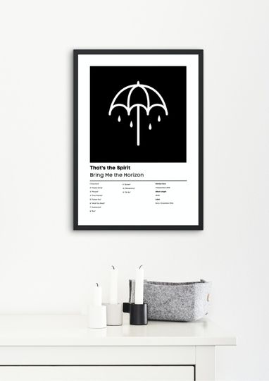 Bring Me The Horizon, That's The Spirit | Bring Me The Horizon Music Gift | BMTH Poster