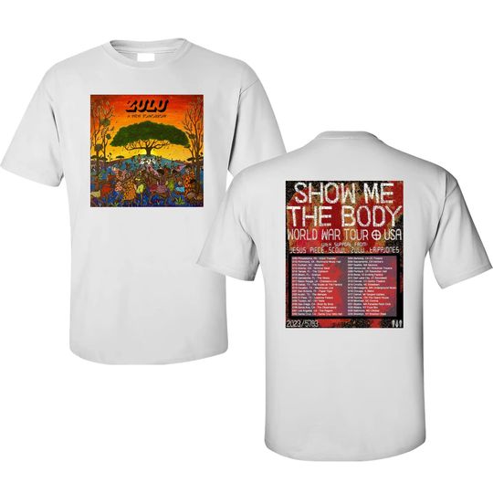 Show Me The Body World W2ar Tour 2023 T-Shirt, Show Me The Body Adult T-Shirt