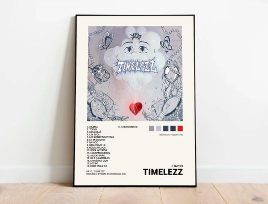 Jhayco / TIMELEZZ Music album poster