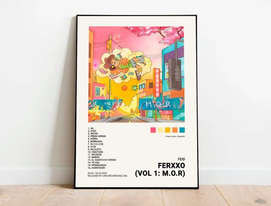 Feid / FERXXO (VOL 1: M.O.R) Music album poster