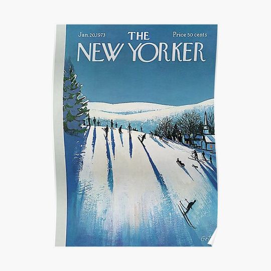 The New Yorker January 20, 1973 Premium Matte Vertical Poster
