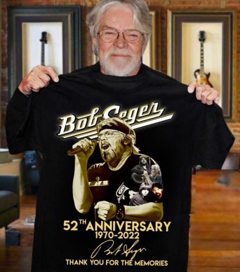 Bob Seger Anniversary Thank You Memories Shirt, Bob Seger Shirt