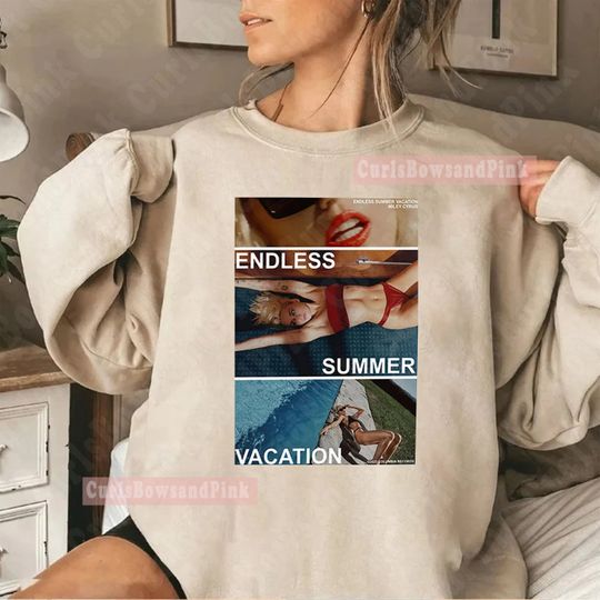 Vintage Miley Cyrus Endless Summer Vacation Shirts, Miley Cyrus New Album Sweatshirt
