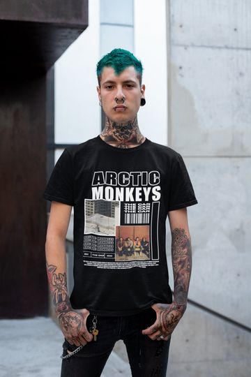 Vintage Arctic monkey T-shirt, Aesthetic Arctic Monkey Shirt, Hoodie, Arctic monkey fan gift, AM Rock Band Shirt