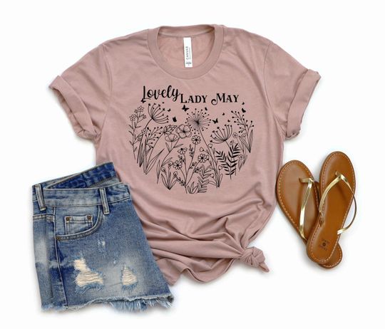 Lovely Lady May T-Shirt, Tyler Childers, Country Music Shirt, Tyler Childers Concert Shirt