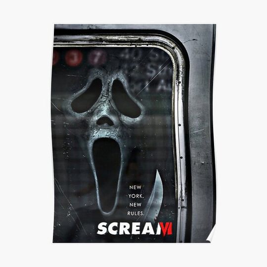 Movies Scream 6 vi  movie Premium Matte Vertical Poster