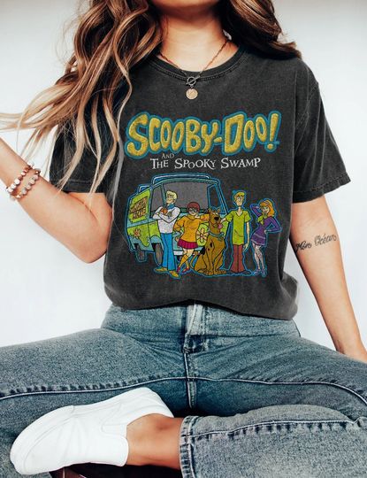 Comfort Colors Scooby Doo The Spooky Swamp Shirt, Halloween Tshirt