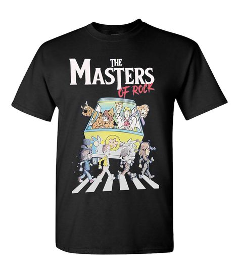 Masters Of Rock Scooby Doo Funny Humor Shirt - Unisex - shirt