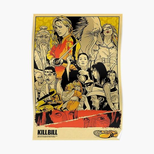Kill Bill Movie Premium Matte Vertical Poster