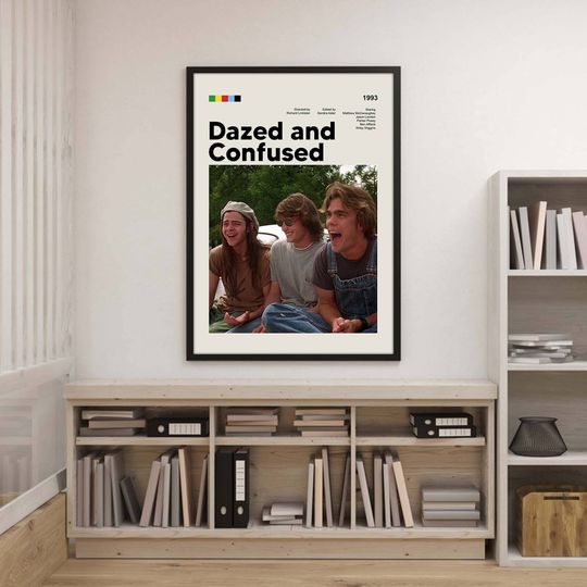 Dazed and Confused Poster Dazed and Confused 1993 Movie Poster