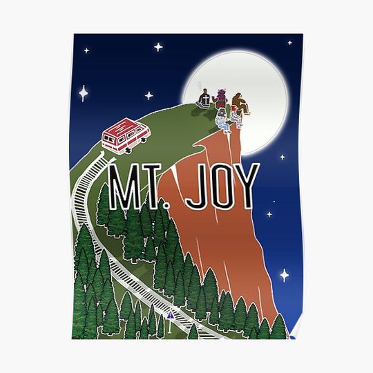 Mt. Joy - Poster - Original Artwork Premium Matte Vertical Poster