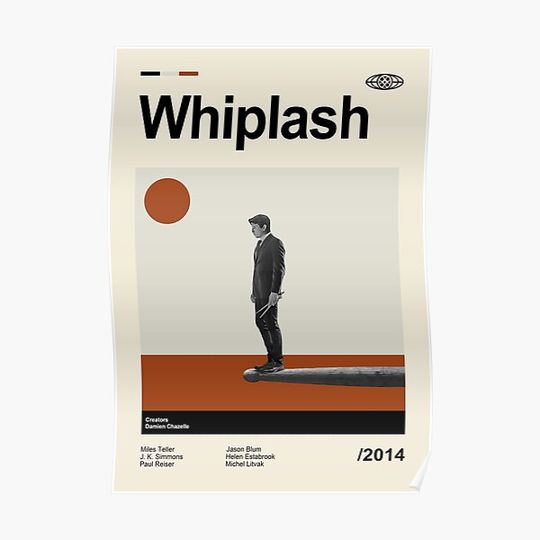Whiplash Premium Matte Vertical Poster