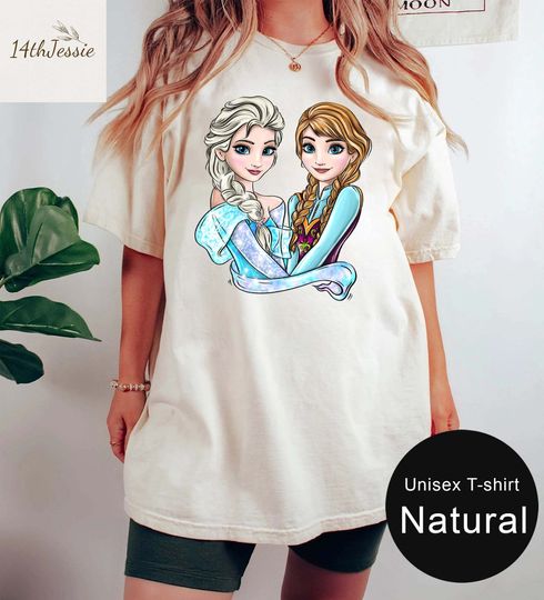 Disney Elsa T-Shirt, Frozen Elsa Anna Shirt, Disney Princess Shirt