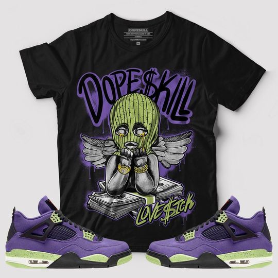 LS Graphic To Match Canyon Purple 4s T-shirt