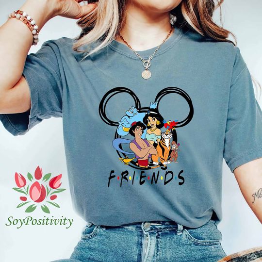 Aladdin Friends Shirt, Aladdin Shirt, Disney World Shirt, Disneyland Shirt