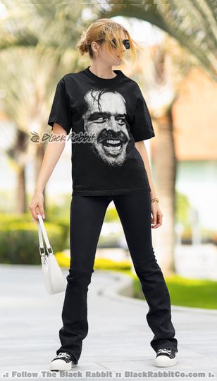 The Shining Jack's Face Here's Johnny Unisex Classic T-Shirt