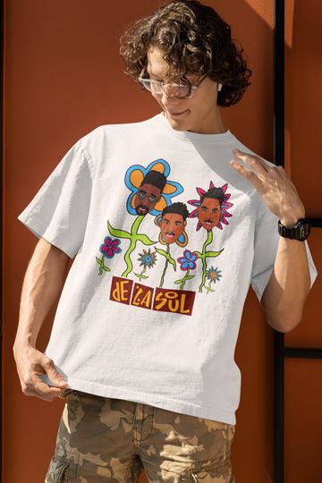 De La Soul T-Shirt, Vintage De La Soul, Hip hop Graphic T-Shirt, Rap Album 90s