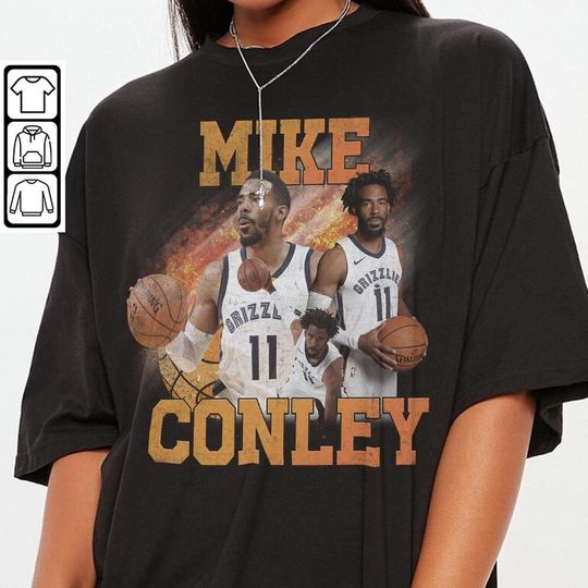 Mike Conley Shirt, Mike Conley Racing 90s Vintage Tee
