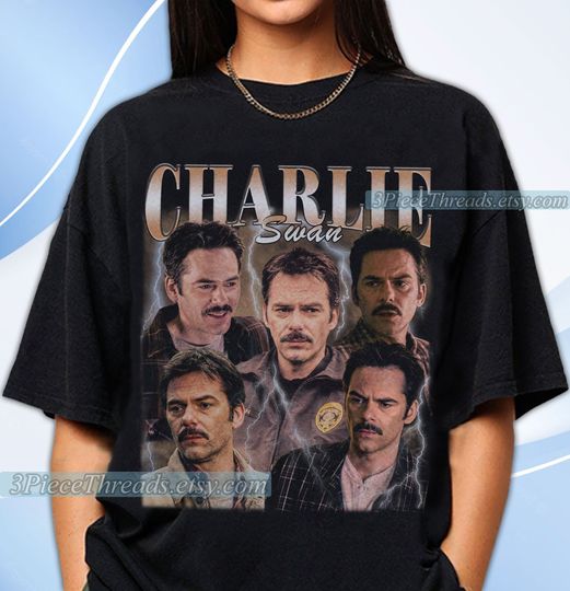 Charlie Swan Shirt, Charlie Swan T-shirt, Vintage Charlie Swan shirt, Charlie Swan Fan Gift
