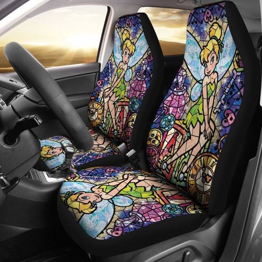 Tinkerbell Car Seat Covers,  Car Seat Covers, Cartoon Disney Car Seat Covers