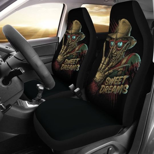 Freddy Krueger Art A Nightmare on Elm Street Car Seat Covers Universal Fit
