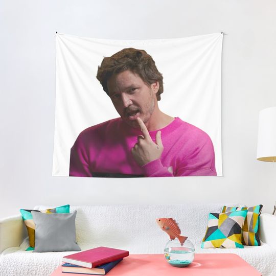 sexy pedro pascal Tapestry
