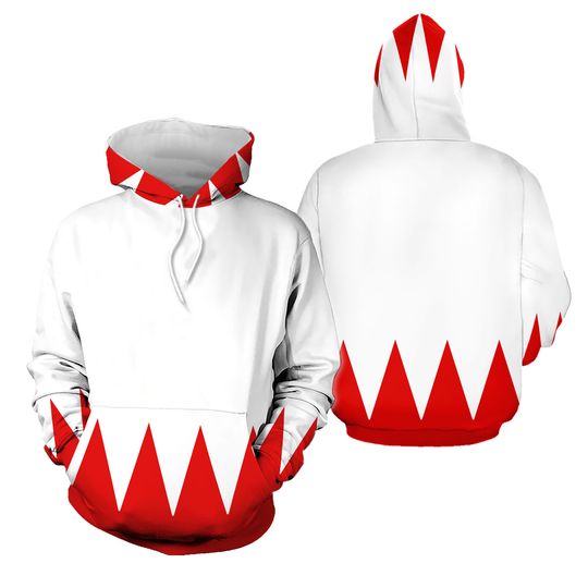White Mage Casual Unisex Hoodie, Final Fantasy Cosplay Pullover Hoodie